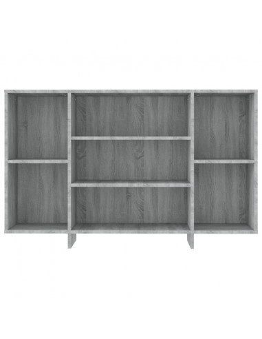 Credenza Grigio Sonoma 120x30x75 cm in Truciolato