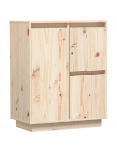 Credenza 60x34x75 cm in Legno Massello di Pino 2