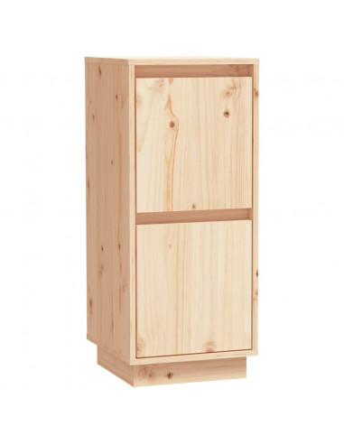 Credenze 2 pz 31,5x34x75 cm in Legno Massello di Pino