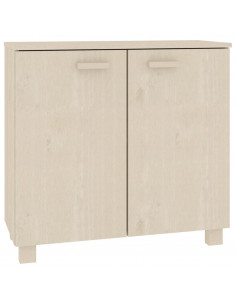 Credenza HAMAR Miele 85x35x80 cm in Legno Massello di Pino 2