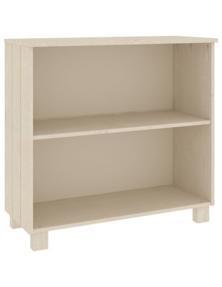 Credenza HAMAR Miele 85x35x80 cm in Legno Massello di Pino
