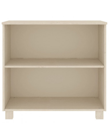 Credenza HAMAR Miele 85x35x80 cm in Legno Massello di Pino