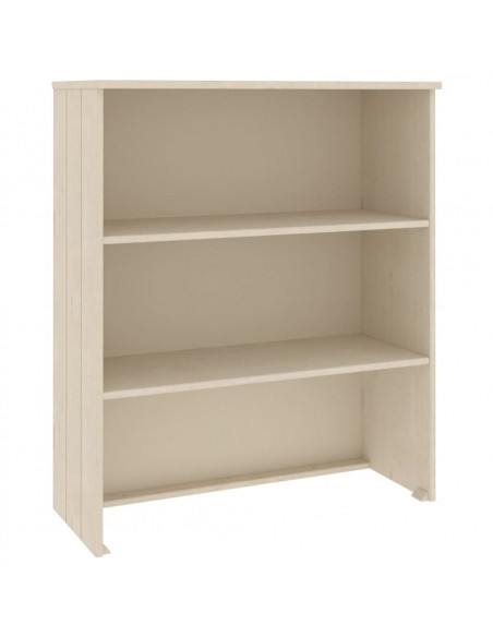Piano Credenza HAMAR Miele 85x35x100 cm Legno Massello di Pino