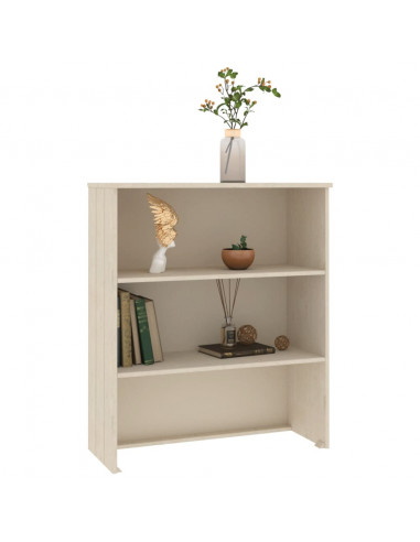 Piano Credenza HAMAR Miele 85x35x100 cm Legno Massello di Pino