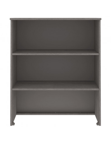 Piano Credenza HAMAR Grigio Chiaro 85x35x100 cm Legno di Pino