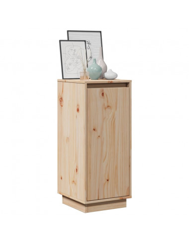 Credenza 31,5x34x75 cm in Legno Massello di Pino