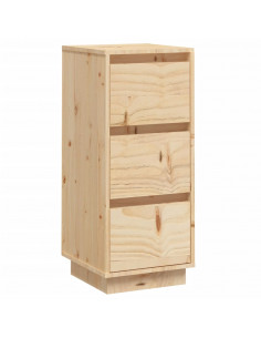 Credenza 32x34x75 cm in Legno Massello di Pino 2