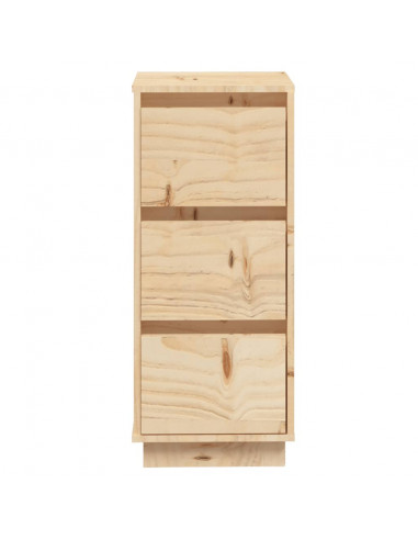 Credenza 32x34x75 cm in Legno Massello di Pino