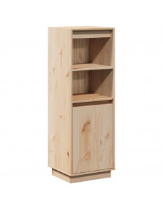 Credenza 37x34x110 cm in Legno Massello di Pino 2