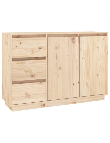 Credenza 111x34x75 cm in Legno Massello di Pino