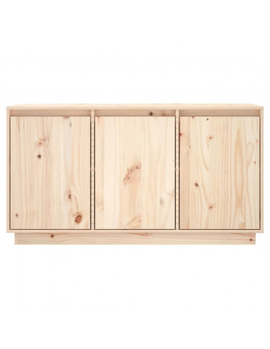 Credenza 111x34x60 cm in Legno Massello di Pino