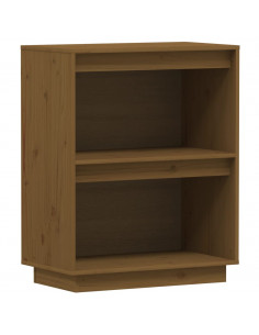 Mobile Consolle Miele 60x34x75 cm in Legno Massello di Pino 2