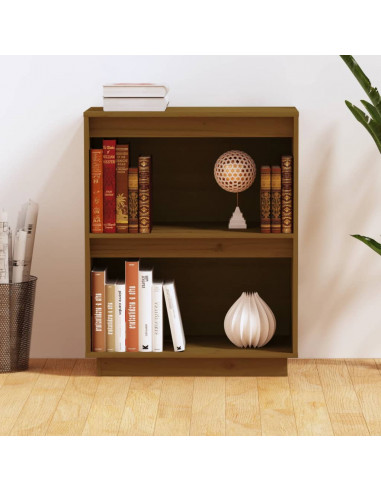 Mobile Consolle Miele 60x34x75 cm in Legno Massello di Pino