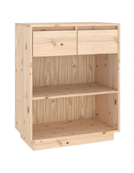 Mobile Consolle 60x34x75 cm in Legno Massello di Pino