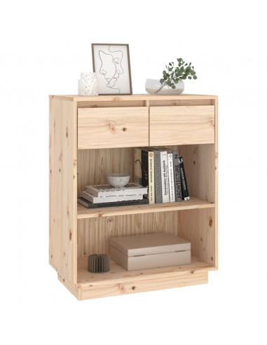 Mobile Consolle 60x34x75 cm in Legno Massello di Pino