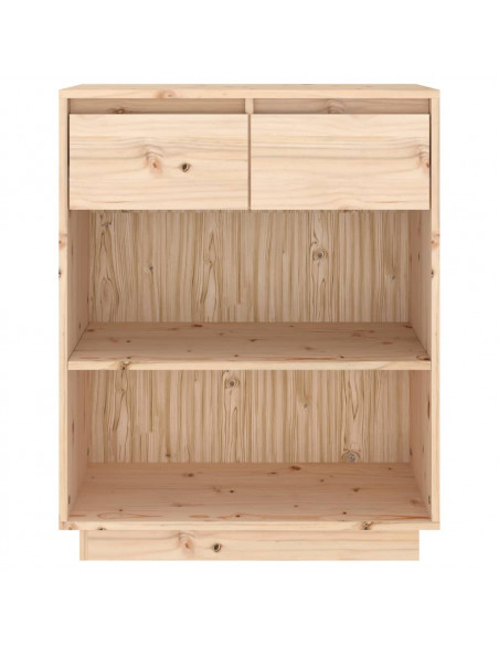 Mobile Consolle 60x34x75 cm in Legno Massello di Pino