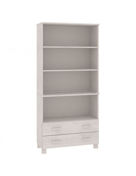 Credenza HAMAR in Legno Massello di Pino Bianca