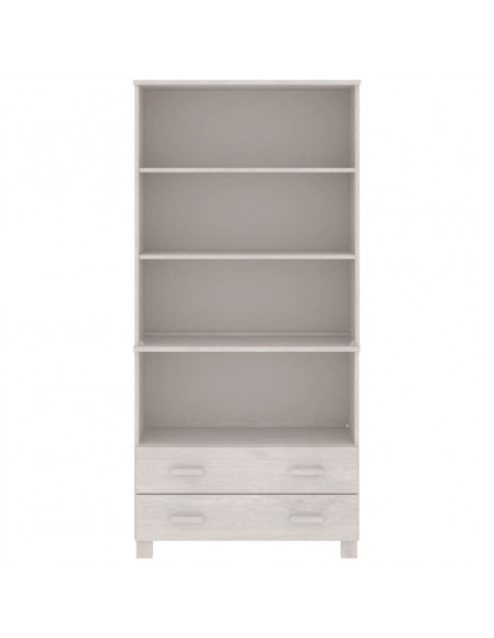 Credenza HAMAR in Legno Massello di Pino Bianca
