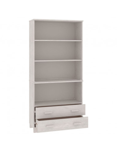 Credenza HAMAR in Legno Massello di Pino Bianca