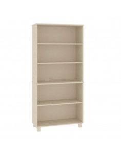 Credenza HAMAR in Legno Massello di Pino Marrone 2