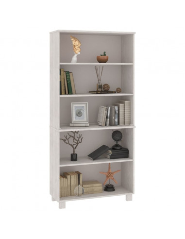 Credenza HAMAR in Legno Massello di Pino Bianca