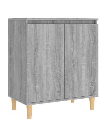 Credenza Grigio Sonoma 60x35x70 cm in Legno Ingegnerizzato