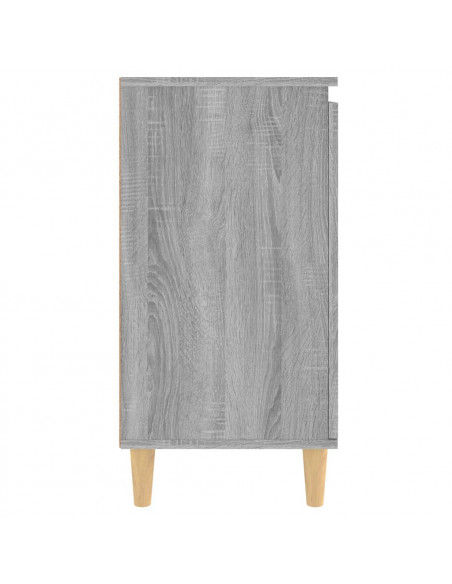 Credenza Grigio Sonoma 60x35x70 cm in Legno Ingegnerizzato