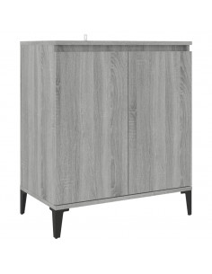 Credenza Grigio Sonoma 60x35x70 cm in Legno Ingegnerizzato 2