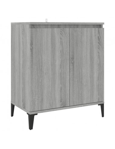 Credenza Grigio Sonoma 60x35x70 cm in Legno Ingegnerizzato