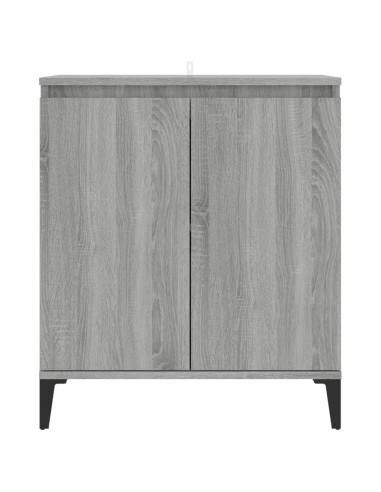 Credenza Grigio Sonoma 60x35x70 cm in Legno Ingegnerizzato