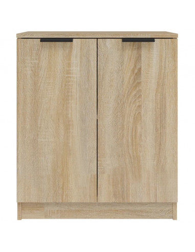 Credenza Rovere Sonoma 60x30x70 cm in Legno Multistrato