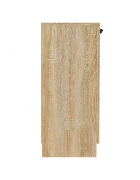 Credenza Rovere Sonoma 60x30x70 cm in Legno Multistrato