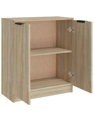 Credenza Rovere Sonoma 60x30x70 cm in Legno Multistrato