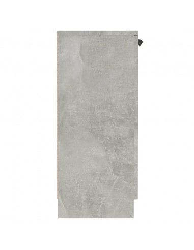 Credenza Grigio Cemento 60x30x70 cm in Legno Multistrato