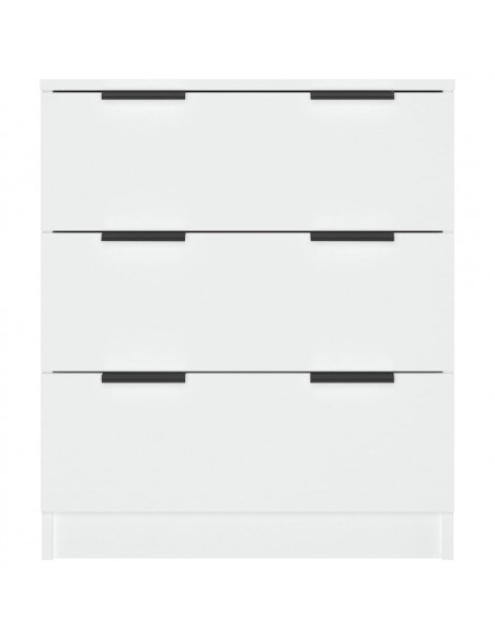 Credenza Bianca 60x30x70 cm in Legno Multistrato