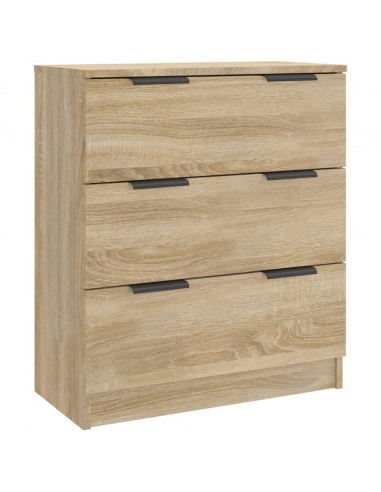 Credenza Rovere Sonoma 60x30x70 cm in Legno Multistrato