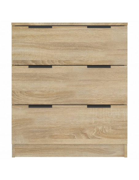 Credenza Rovere Sonoma 60x30x70 cm in Legno Multistrato