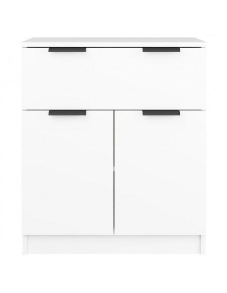 Credenza Bianca 60x30x70 cm in Legno Multistrato