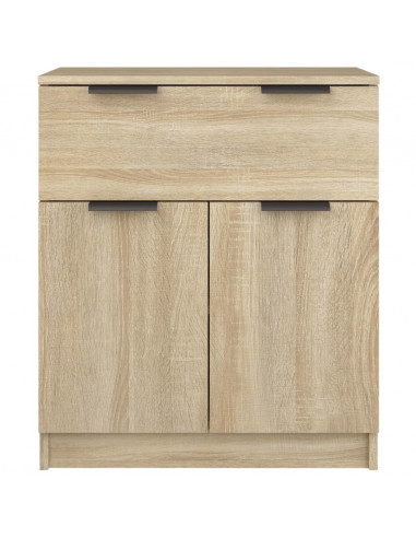 Credenza Rovere Sonoma 60x30x70 cm in Legno Multistrato