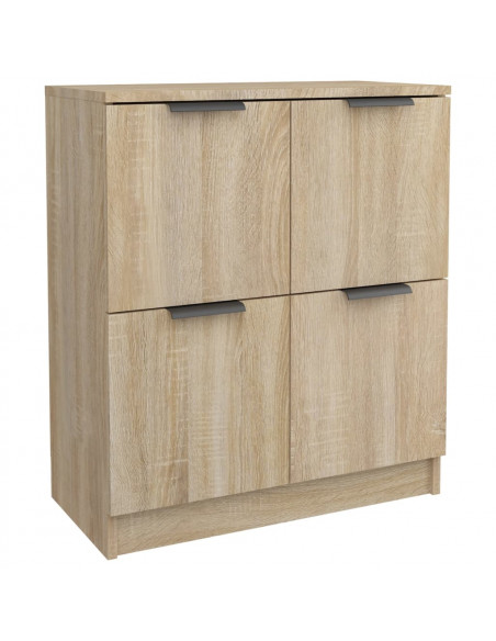 Credenza Rovere Sonoma 60x30x70 cm in Legno Multistrato