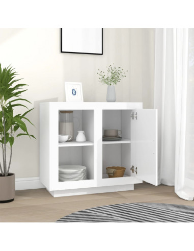 Credenza Rovere Sonoma 80x40x75 cm