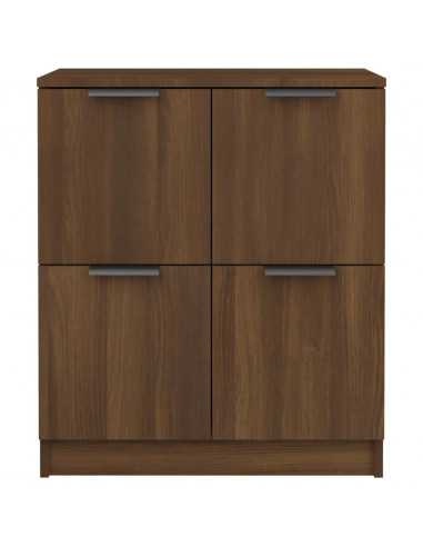 Credenza Rovere Marrone 60x30x70 cm in Legno tecnico