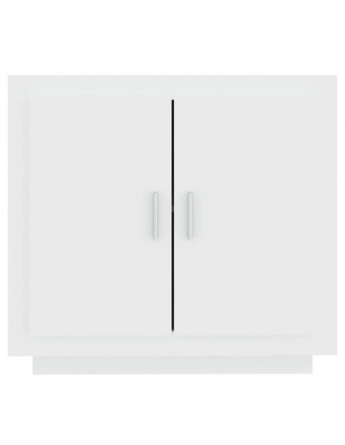 Credenza Bianco 80x40x75 cm in Legno Compensato