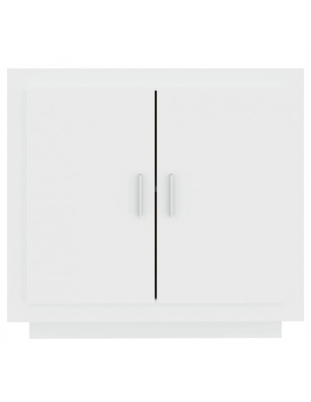 Credenza Bianco 80x40x75 cm in Legno Compensato