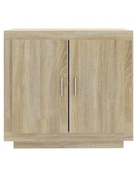 Credenza Rovere Sonoma 80x40x75 cm in Legno Compensato