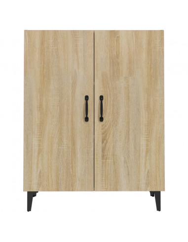 Credenza Rovere Sonoma 70x34x90 cm in Legno Multistrato