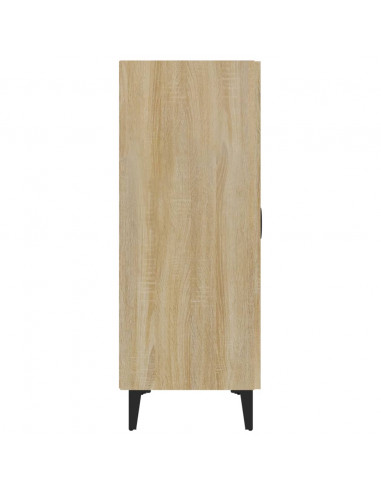 Credenza Rovere Sonoma 70x34x90 cm in Legno Multistrato