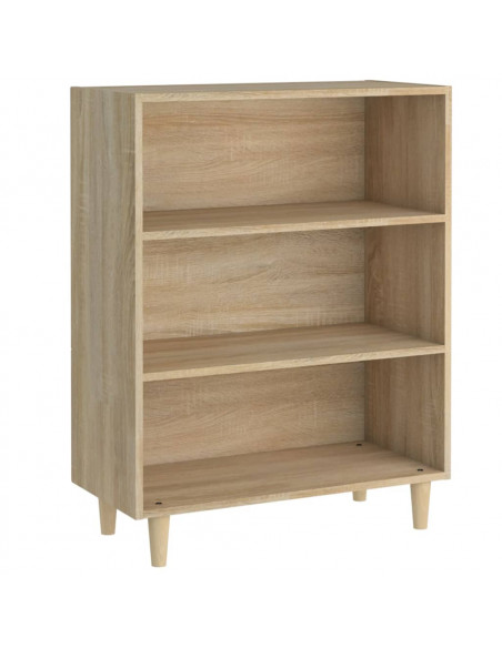 Credenza Rovere Sonoma 69,5x32,5x90 cm in Legno Multistrato