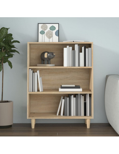 Credenza Rovere Sonoma 69,5x32,5x90 cm in Legno Multistrato