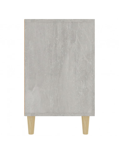 Credenza Grigio Cemento 100x36x60 cm in Legno Multistrato